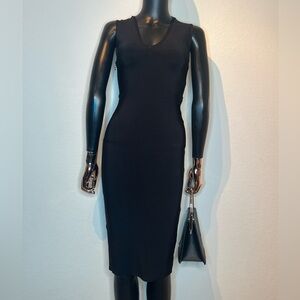 Elegant Black Sleeveless Dress